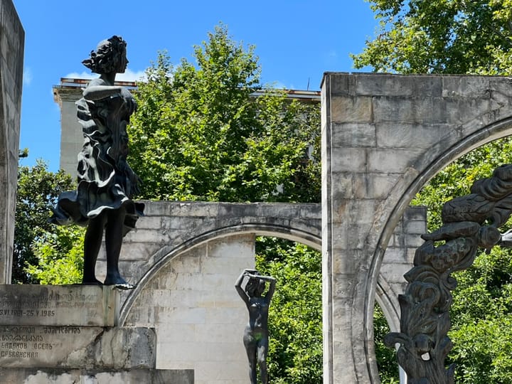 Image of Soviet Sculpture Complex in Kutaisi, Georgia